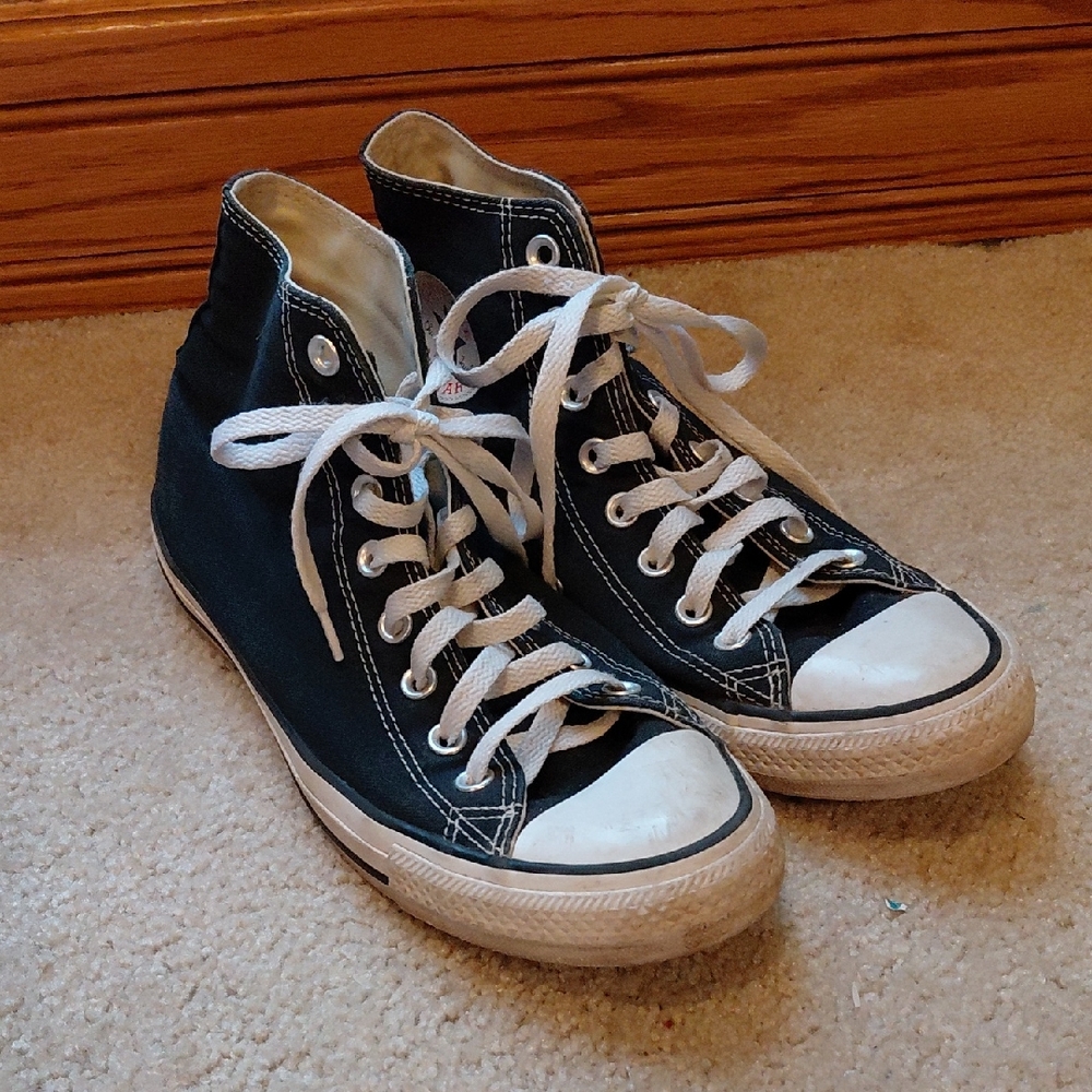 Black High-Top Converse